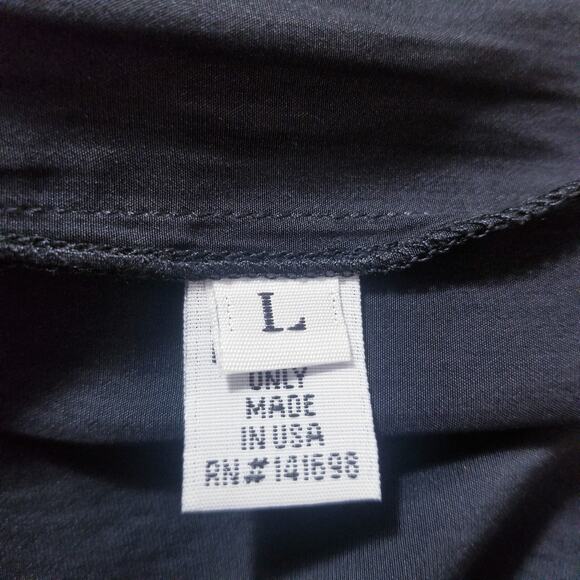 Ramy Brook Paris Smocked Black Mini Dress Long Sleeves - Picture 10 of 12